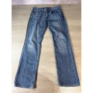 Banana Republic Men Straight Leg Blue Wash Denim Jeans Size 30x32